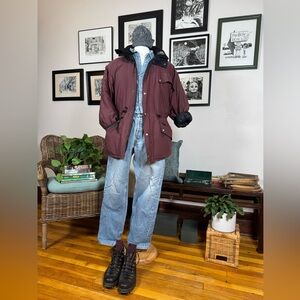 Vintage Kanuk winter Jacket | Medium | Deep ruby color